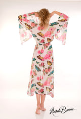 Kimono Sleeve Long Duster - Venezia