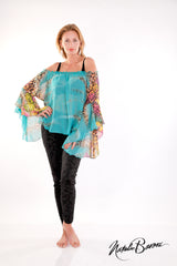Poet Sleeve Top - Venezia
