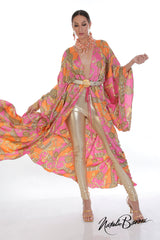 Long Silk Kimono - Murano