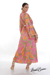 Silk Tie Dress - Murano