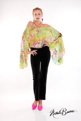 Poet Sleeve Top - Lido