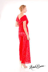 Lace Palazzo Pant - Burano