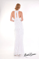 White Evening Gown - La Scala