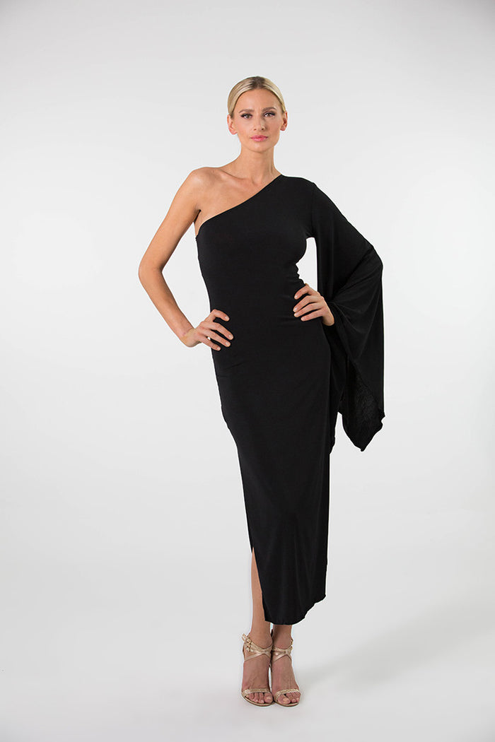 Goddess of the East Bare Shoulder Kimono Dress Baroni Goddess of the East Bare Shoulder Kimono Dress Baroni