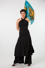 Glam Goddess Jersey Palazzo Pants