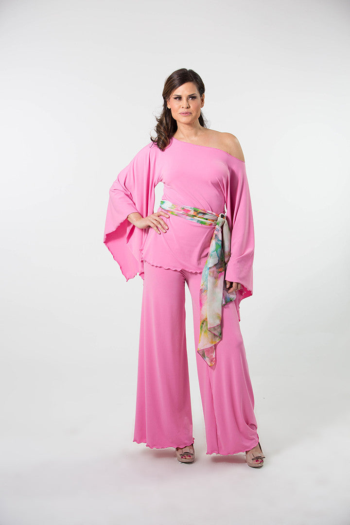 Glam Goddess Jersey Kimono Top