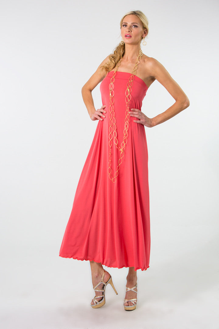 Strapless shop swing dress