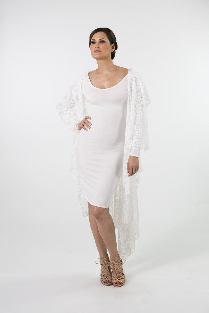 3/4 Sleeve Cocktail Dress Baroni 3/4 Sleeve Cocktail Dress Baroni
