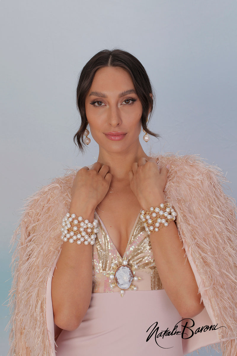 Long sales dress jewellery