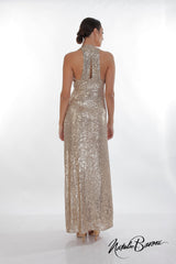 Gold Evening Gown - La Scala
