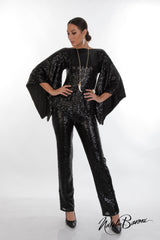 Sequin Stiletto Pant - La Scala