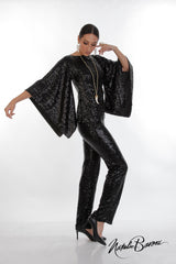 Sequin Stiletto Pant - La Scala