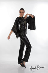 Sequin Stiletto Pant - La Scala