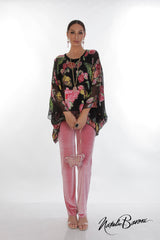 Stiletto Velvet Pant - Roma