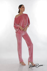 Stiletto Velvet Pant - Roma