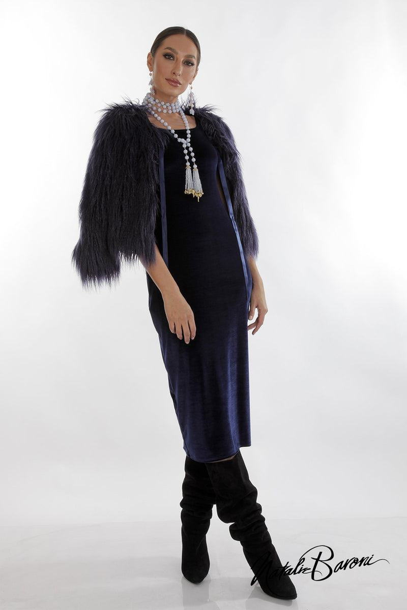 Faux Llama Jacket - Roma