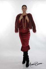 Faux Llama Jacket - Roma