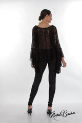 Poet Sleeve Top - Roma