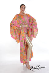 Long Silk Kimono - Murano