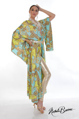 Long Silk Kimono - Murano