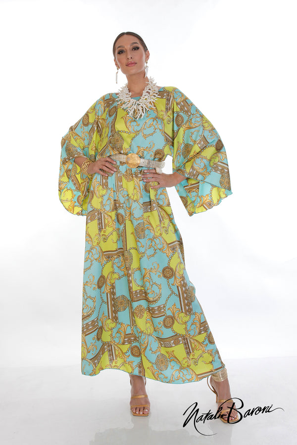 Silk Kimono Dress - Murano