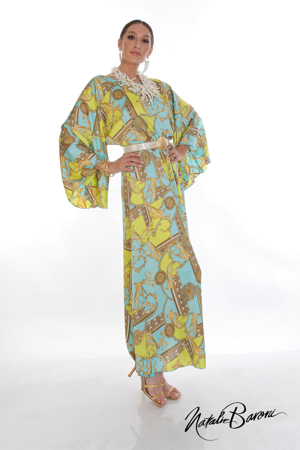 Silk Kimono Dress - Murano