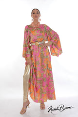 Silk Kimono Dress - Murano
