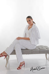 Sequin Stiletto Pant - La Scala