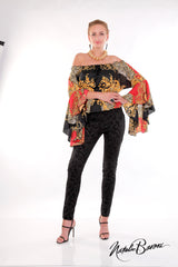 Poet Sleeve Top - Venezia