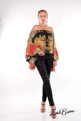 Poet Sleeve Top - Venezia