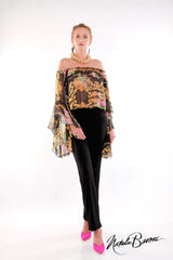 Poet Sleeve Top - Venezia