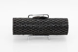 Black Onyx Cylinder Evening Bag