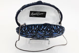 Jeweled Sapphire Oval Evening Bag