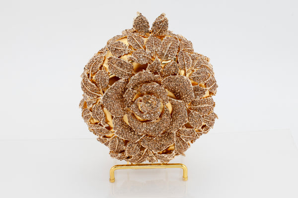Golden Rose Evening Bag