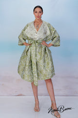 Green Coat Dress - Venezia