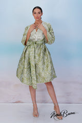 Green Coat Dress - Venezia