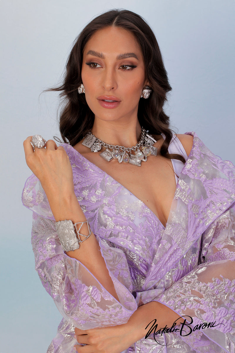 Lavender Coat Dress - Venezia