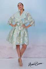 Mint Coat Dress - Venezia