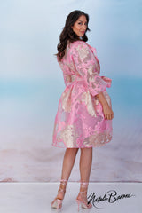 Pink Coat Dress - Venezia