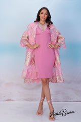 Pink Coat Dress - Venezia