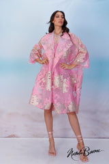 Pink Coat Dress - Venezia