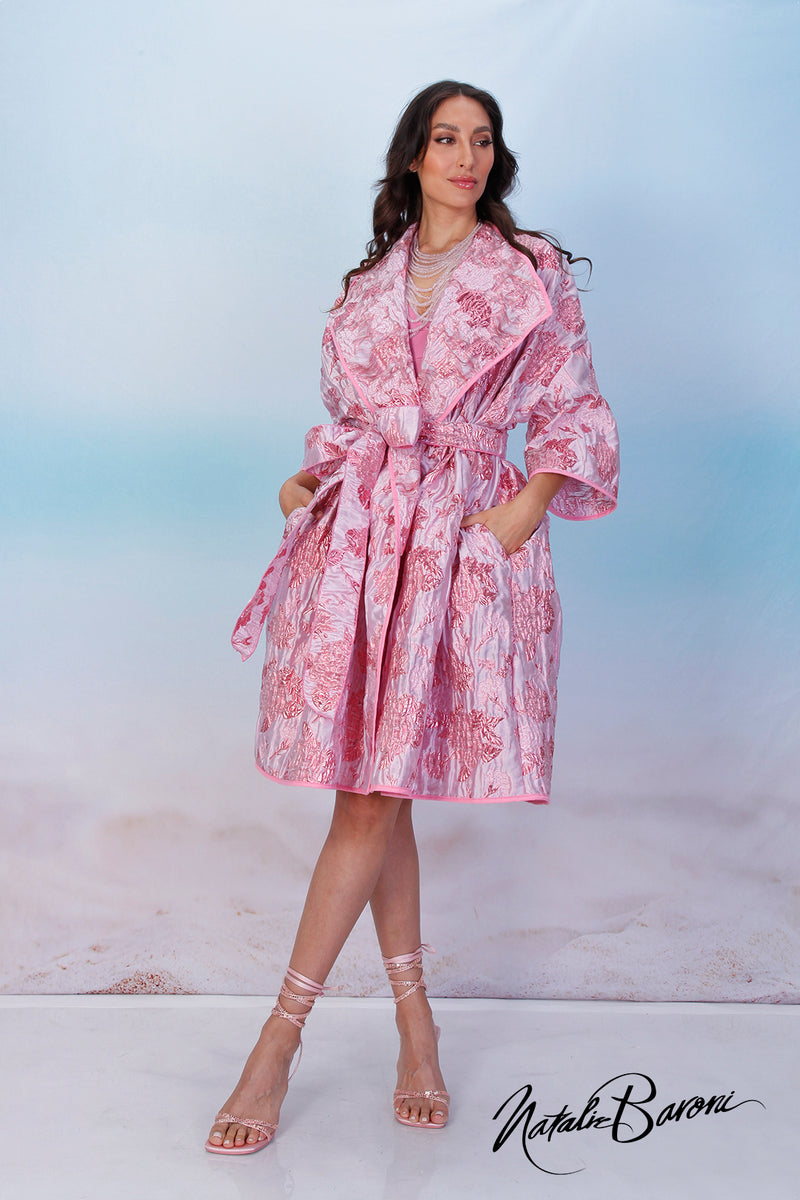 Coral Coat Dress - Venezia
