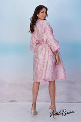 Soft Pink Coat Dress - Venezia