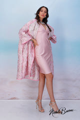 Soft Pink Sleeveless Cocktail Dress - Murano