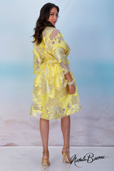 Yellow Coat Dress - Venezia