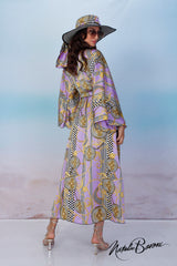 Lavender Kimono Dress - Venezia