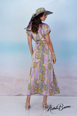 Lavender Kimono Dress - Venezia