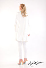 Long Bell Sleeve Jacket - Amalfi