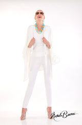 Long Bell Sleeve Jacket - Amalfi