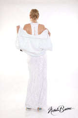 White Evening Gown - La Scala